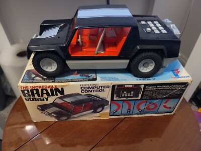 The Incredible Brain Buggy Computer Control Programmable Car 1979 WORKS  GREAT