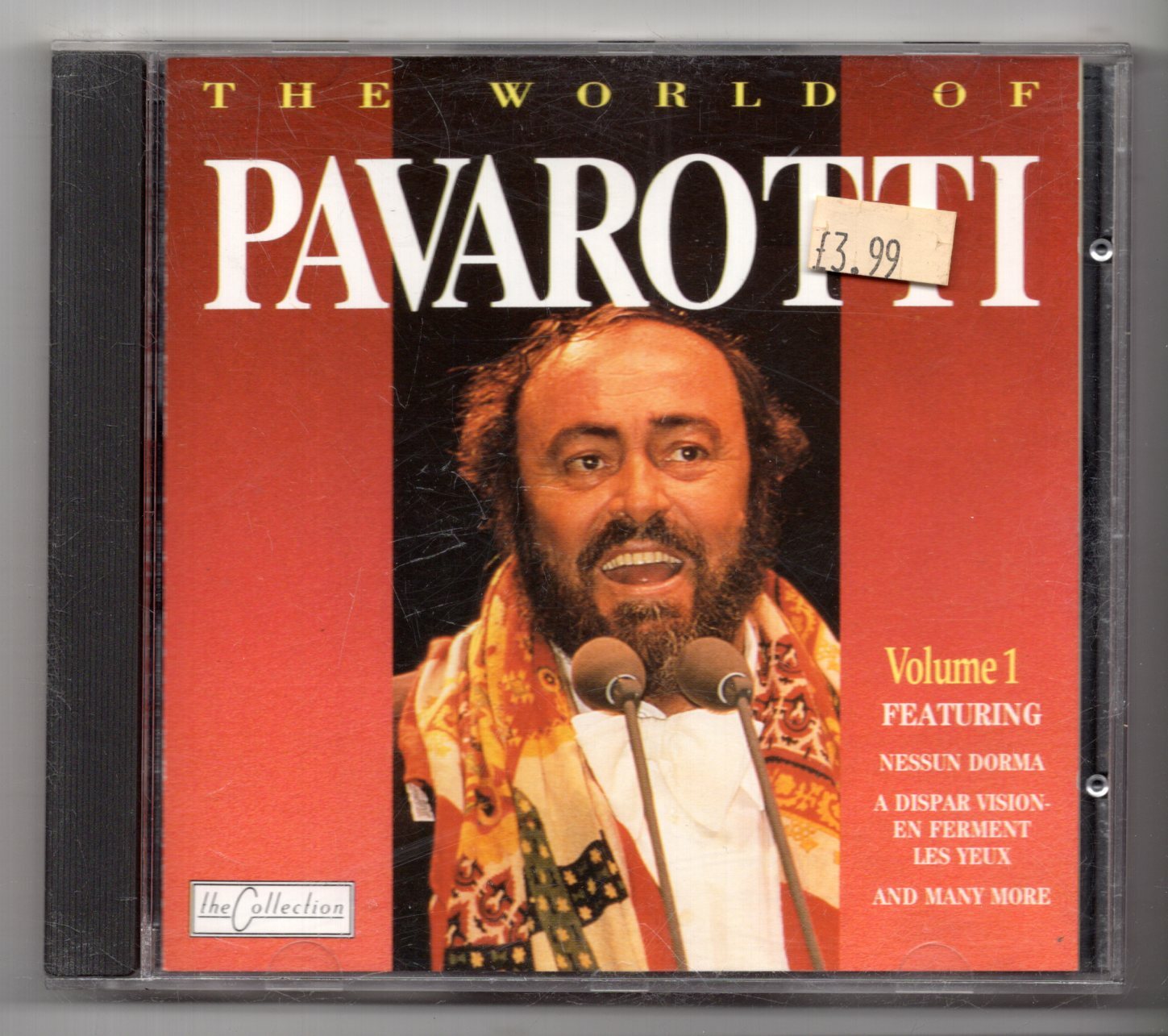 (KO682) Pavarotti, The World Of Vol 1 - 1992 CD