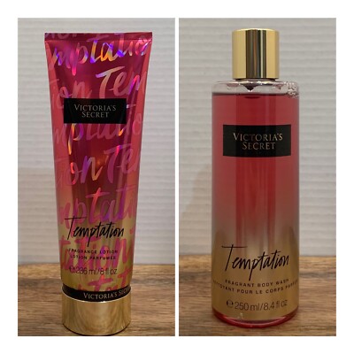 Victoria's Secret TEMPTATION Fragrance Lotion and Body Wash