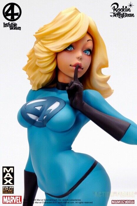 Rockin Jelly Bean Fantastic Four INVISIBLE WOMAN Super Rockin Jelly Bean Fantastic Four INVISIBLE WOMAN Super