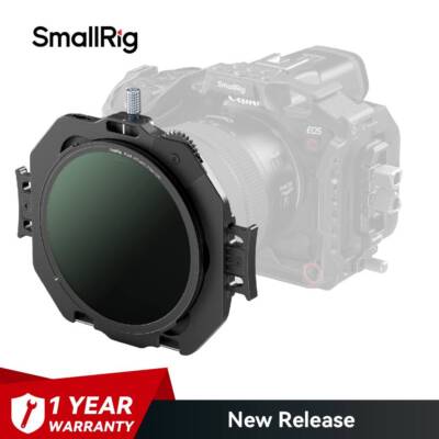 SmallRig Filter Kit (CPL, VND, Black Diffusion 1/4 filter) with Adjustable Clamp