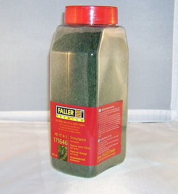 Scattering fibres - dark green/Faller 171646 -- base price  12.33/l