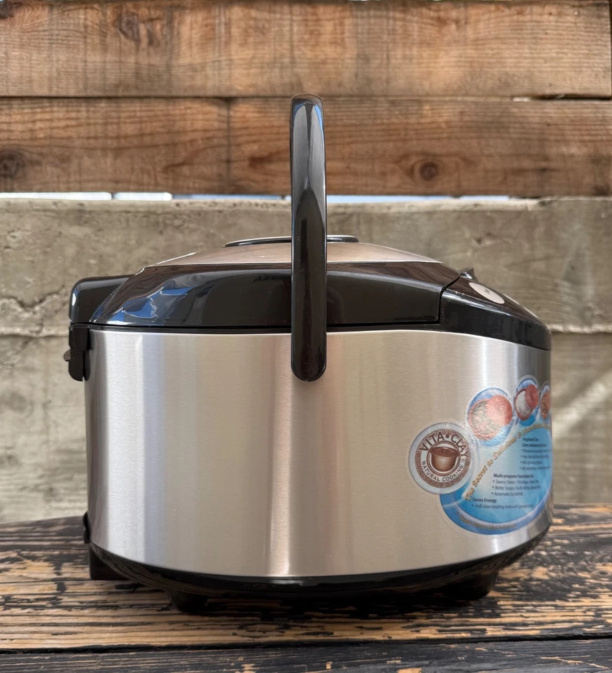 Arrocera VitaClay VM7900-6 (3 QT / 6 tazas) libre de toxinas, etc. Foto 2 de 4