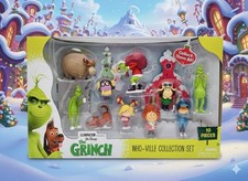 Dr Seuss The Grinch Who-Ville Collection Set ...