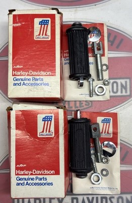 Harley Aermacchi Cagiva SX175 SS175 SX250 SS250 NOS PASSENGER PEGS 50810-74