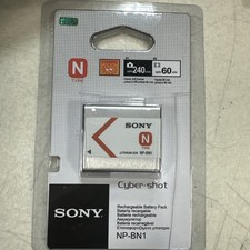 New Sony NP-BN1 Lithium-Ion N Type Rechargeable Battery 600mAh Cyber Shot NIB