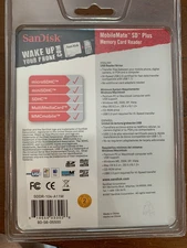 SanDisk MobileMate SD Plus USB 2.0 Card Reader for SD SDHC SDXC Adapter NOS