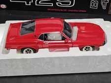Acme 1:18 Scale 1969  Mustang Boss 429 IN CANDY APPLE RED. Part #A1801866 NEW!
