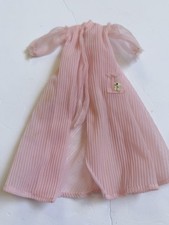 Vintage Mattel Barbie Doll  Nighty Negligee   Pink Evening Robe  965