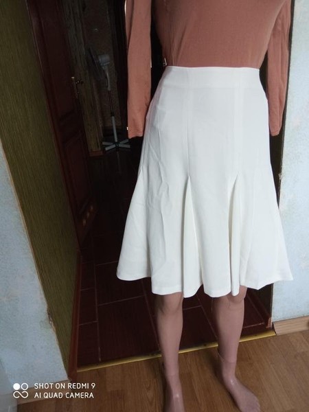 Women Lauren Ralph Lauren Skirt White Polyester 36