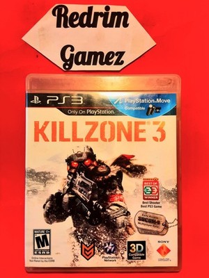 Killzone 3 COMPLETE Black Label Sony PS3 Video Games Sci-Fi