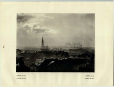 Copper intaglio print: The River Shannon, Limerick, Ireland, Ireland. Limerick, Irelan