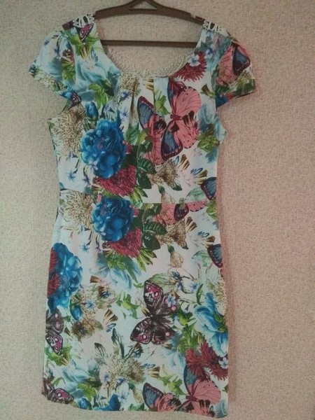 Women Palladium Dress White Linen 40 / L / 48