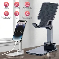 Adjustable Universal Tablet Stand Desk Holder Mount For Cell Phone iPhone
