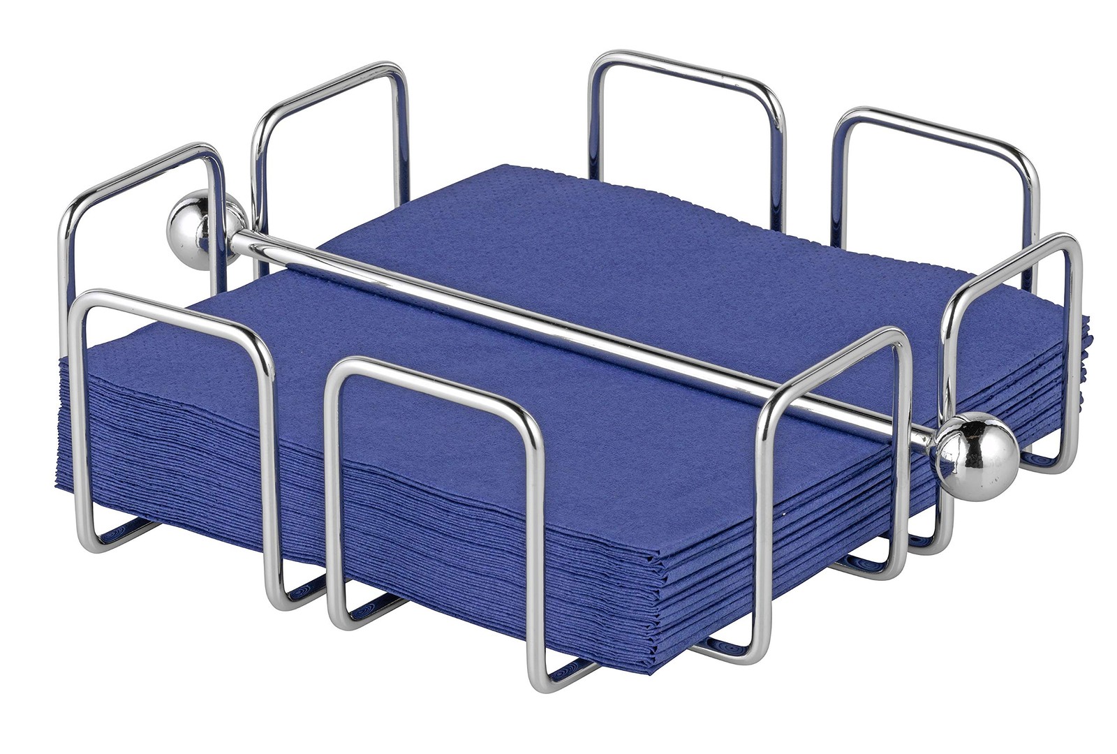 Проволочная подставка для салфеток Esmeyer, Металл, Серебро, 19 x 19 x 6,5 см