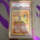 1999  base set unlimited Pokemon Charizard 4/102 Holo  PSA 10 AU