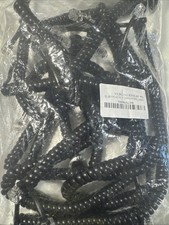 Telephone Phone Handset Cable Cord10Pack Phone Cord Landline 8Ft Uncoiled / 1...
