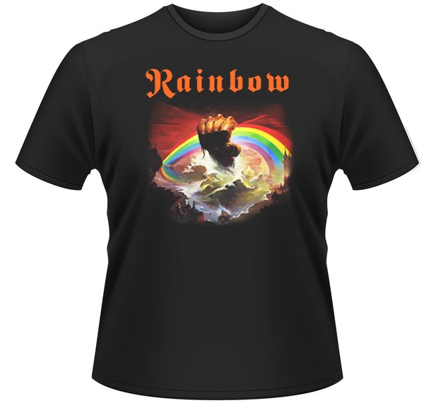 Rainbow Rising Ritchie Blackmore Rock Offiziell MäNner T-Shirt Herren-image