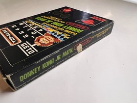 Donkey Kong JR. Math - PAL  A Mattel GBR AUS ITA - Nintendo NES