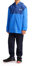 Under Armour Boy's Blue Atlantis Hoodie  Jogger Set UAFII53E-476 Size 4/5/6