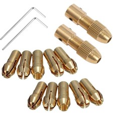 Small Electric Drill Chuck Collet Micro Twist Drill Chuck Set Motorwell...