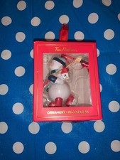 Tim Hortons 2023 Skating Hockey Snowman Christmas Ornament Timbits