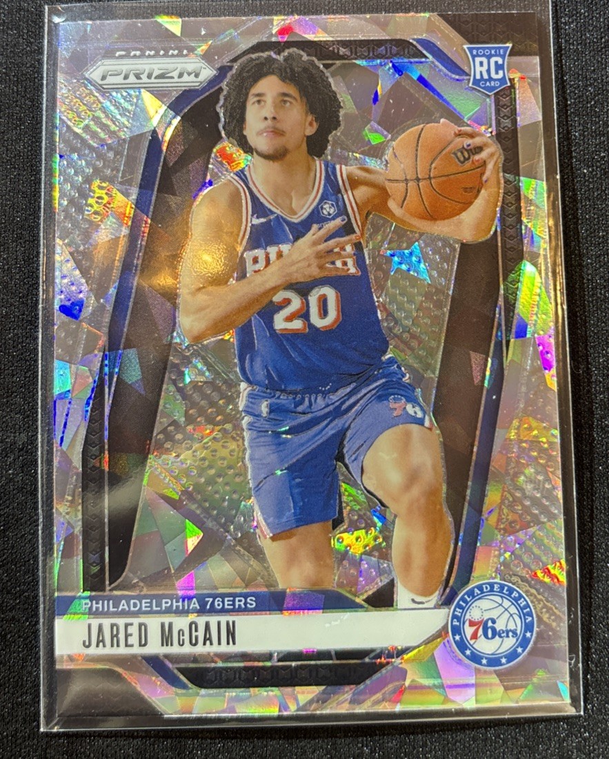 2024-25 Panini Prizm - Jared McCain #222 Ice Prizm (RC)