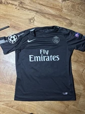 Paris Saint-Germain Shirt Mens Medium UEFA Champions League Soccer Nike PSG