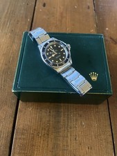 Vintage Rolex Submariner 5513 with Rolex Papers & Rolex Service Card 