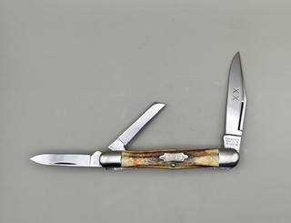 Navaja de Bolsillo Stag Whittler Vintage 1994 Case XX 53083 Estuche Clásico EE. UU.