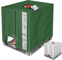 Ibc Tank Abdeckung 420D Anti-Uv SchutzhüLle FüR Wassertank 1000L Container