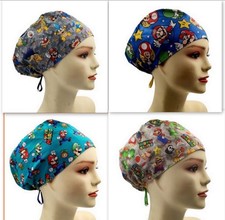 Gaming Handmade Scrub Cap Doctor Nurse Hospital Anesthetist