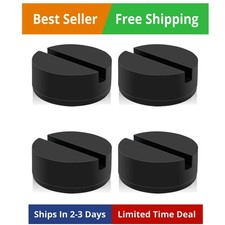Floor Jack Pad Adapter 4 Ton Universal Rubber Slotted Frame Rail Pinch Welds ... Floor Jack Pad Adapter 4 Ton Universal Rubber Slotted Frame Rail Pinch Welds ...