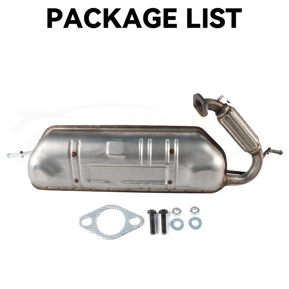 Rear Exhaust Replacement Muffler fits Smart Fortwo 1.0L 2008 - 2015 Smart Car Foto 2 de 4