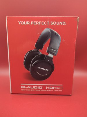 M-Audio HDH40   Over Ear Studio Monitoring Headphones