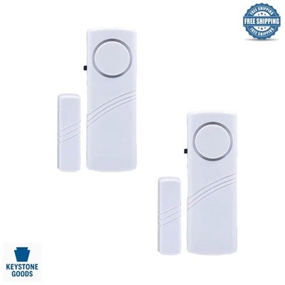2 Pack Wireless Door Window Alarms for Home & Safety