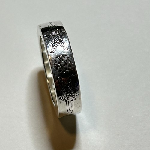 Anello distanziatore cuori cromati per sempre misura 8 argento 925 - Foto 10 di 17