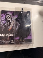NECA Ghost Face Action Figure Scream Boxed With Clothes Knife