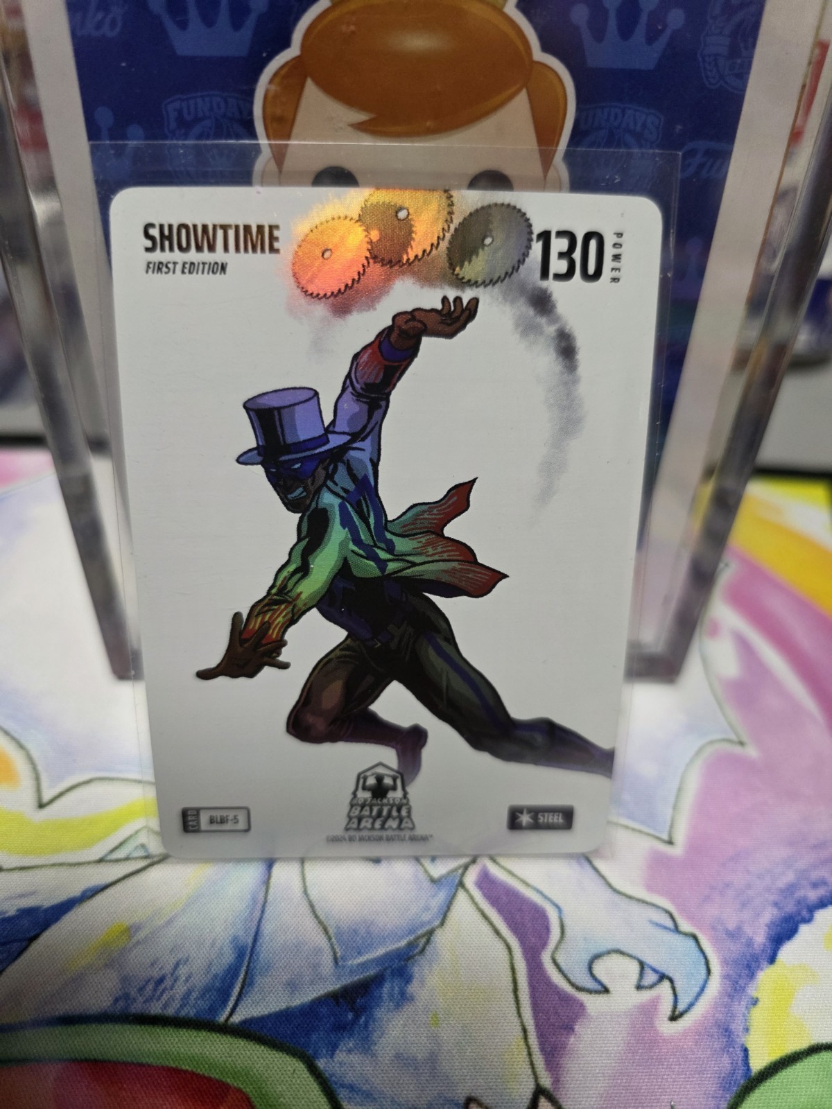 Bo Jackson Battle Arena - Showtime Steel Blizzard Battlefoil -BLBF-5