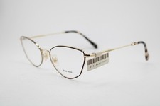 NEW MIU MIU VMU 51S 09B-1O1 BURGUNDY GOLD HAVANA AUTHENTIC EYEGLASSES 54-18