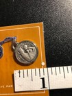 Vintage Saint Elisabeth Catholic pendant medal  France Chambault  — photo 6