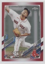 2021 Topps Chrome Update Target Red Refractor 13/25 Hirokazu Sawamura 06bg