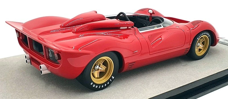 Tecnomodel 1/18 Scale TM18-251A Ferrari 350 P4 Can Am Press 1967 - Red - Image 2 of 4