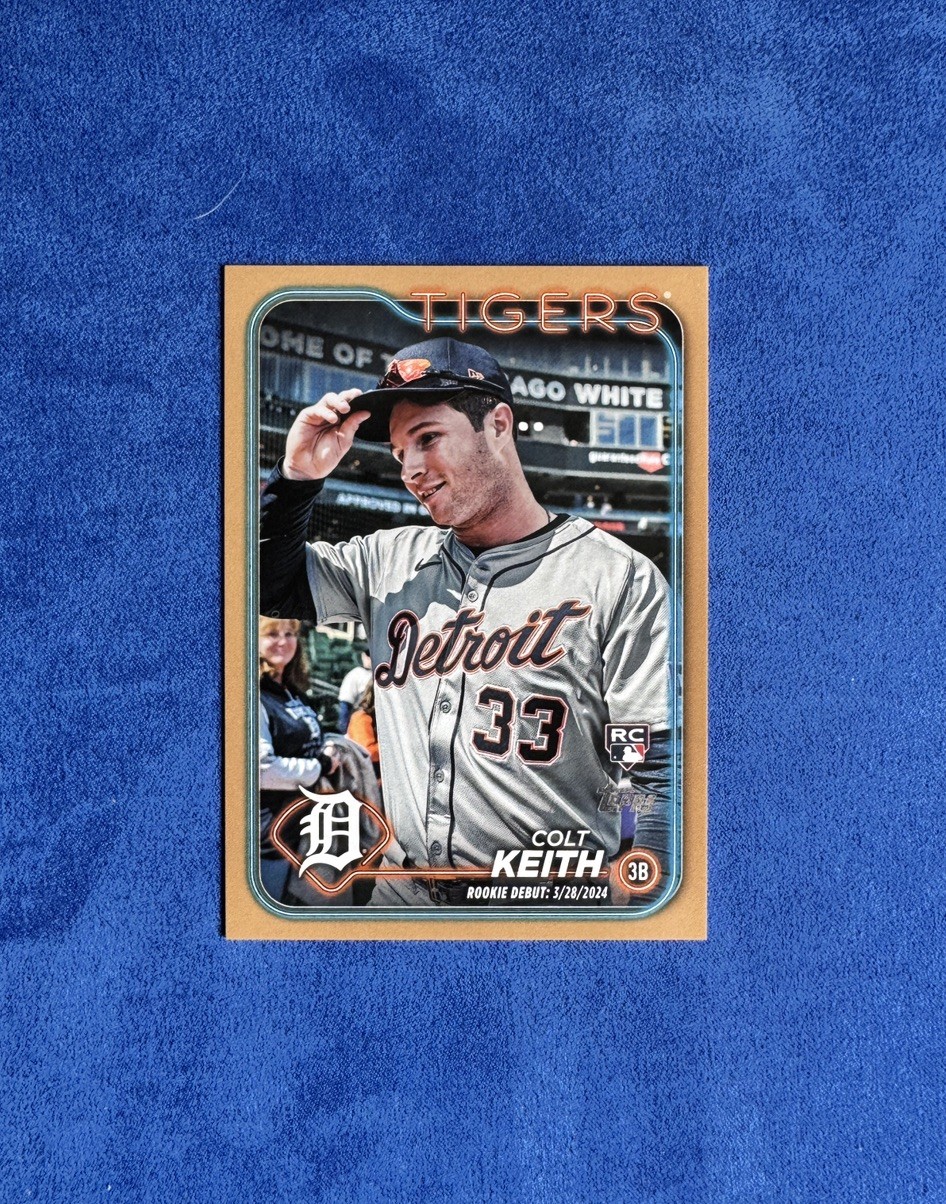 2024 Topps Update Gold Colt Keith US192 0364/2024