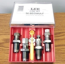 Lee's Reloading Pacesetter 4 Die Set for .50 Beowolf w/ Shellholder 90296