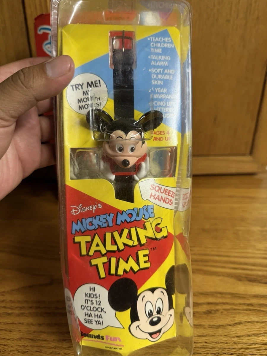 Mickey Mouse Talking Watch In Disney Watches & Timepieces (1968