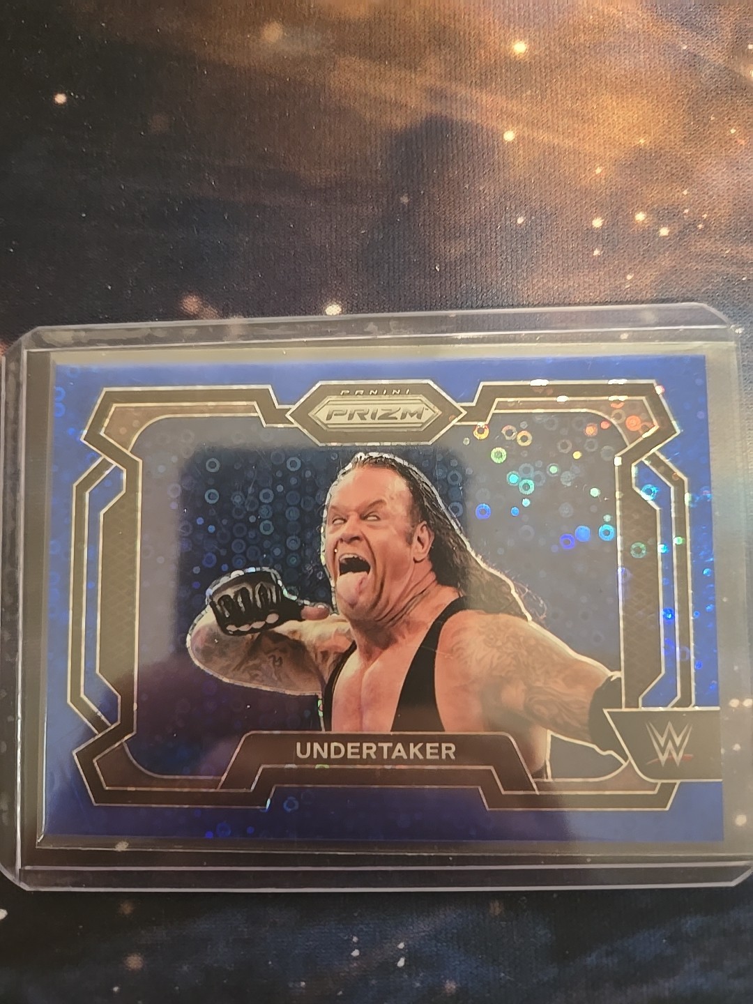 2024 Panini Prizm Wwe Undertaker Undercard Blue Disco /25