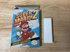 Super Mario Bros. 2 NES Box Only w/ Styrofoam...