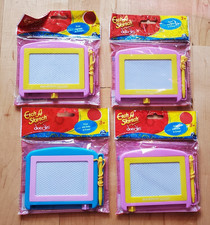 Spin Master Etch A Sketch Doodle   Mini Travel Drawing Toy, Lightweight Lot of 4
