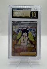 CGC 10 Pristine Pokemon Elesa's Sparkle 147/159 Crown Zenith Ultra Rare Trainer